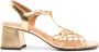 Chie Mihara Lantes 65mm leather sandals Gold - Thumbnail 1