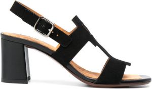 Chie Mihara Lusca block-heel sandals Black