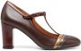 Chie Mihara Mary Jane side-buckle pumps Brown - Thumbnail 1
