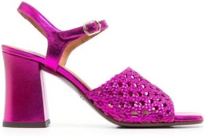 Chie Mihara metallic 90mm sandals Pink