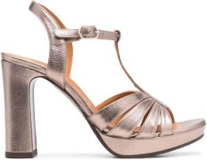 Chie Mihara metallic-effect 110mm sandals