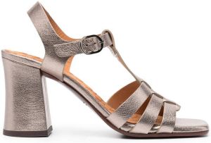 Chie Mihara multi-strap leather sandals Grey