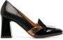 Chie Mihara Ohico 90mm printed-buckle pumps Black - Thumbnail 1