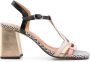 Chie Mihara Piyata 70mm leather sandals Black - Thumbnail 1