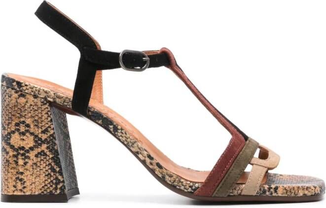 Chie Mihara Piyata 95mm sandals Brown