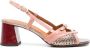 Chie Mihara Rusa slingback leather sandals Pink - Thumbnail 1