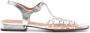 Chie Mihara Tante woven buckle-strap sandals Silver - Thumbnail 1