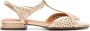 Chie Mihara Tencha caged leather sandals Gold - Thumbnail 1