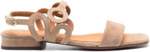 Chie Mihara Tenko cutout sandals Brown