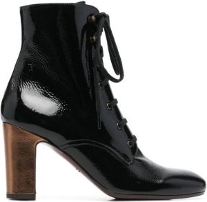 Chie Mihara Walala lace-up ankle boots Black
