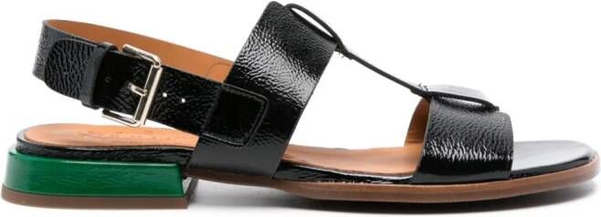 Chie Mihara Wayway 25mm buckle-fastening leather sandals Black