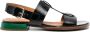 Chie Mihara Wayway 25mm buckle-fastening leather sandals Black - Thumbnail 1