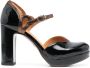 Chie Mihara Yedil 100mm leather pumps Black - Thumbnail 1