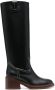 Chloé 60mm heeled leather boots Black - Thumbnail 1