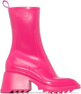 Chloé Betty 50mm ankle boots Pink