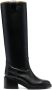 Chloé block-heel leather boots Black - Thumbnail 1