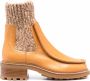 Chloé Jamie knit-ankle boots Yellow - Thumbnail 1