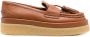 Chloé Jamie platform leather loafers Brown - Thumbnail 1