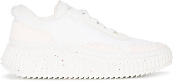 Chloé Nama platform sneakers White