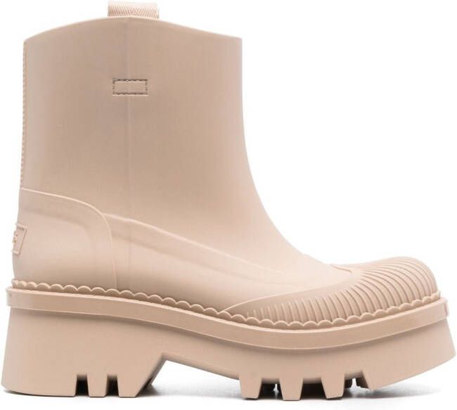 Chloé Raina rain boots Neutrals