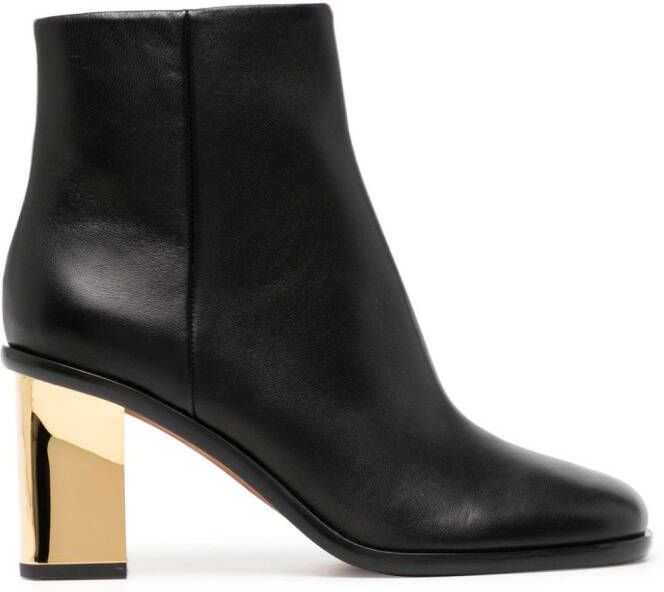 Chloé Rebecca 75mm leather boots Black