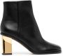 Chloé Rebecca 75mm leather boots Black - Thumbnail 1