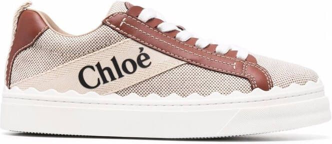 Chloé Woody low-top sneakers Neutrals