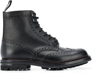 Church's brogue detail boots Black