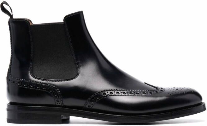 Church's Charlize brogue-detail ankle boots Black