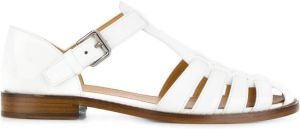 Church's classic buckled sandals White