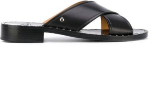 Church's crossover strap sandals Black