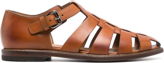Church's Fisherman leather sandals Brown