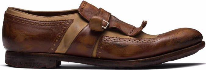Church's Glace monk strap shoes Brown