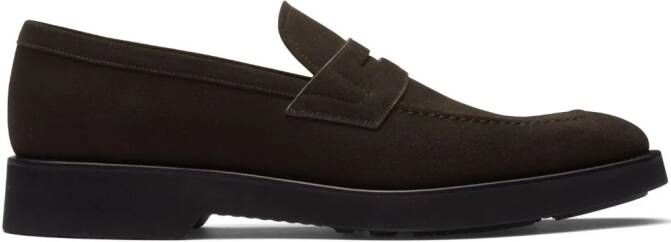 Church's Heswall 2 penny suede loafers Brown