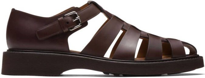 Church's Hove caged sandals Brown