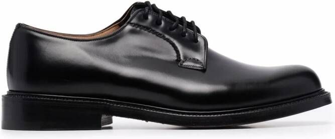 Church's leather Derby shoes Black