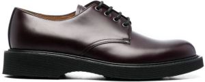 Church's leather Derby shoes Red