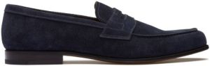 Church's Pembrey penny suede loafers Blue