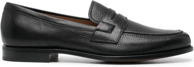 Church's penny-slot leather loafers Black