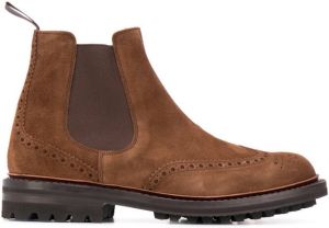 Church's perforated Chelsea boots Brown