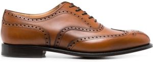 Church's perforated-detail leather brogues Brown