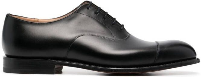 Church's polished-finish derby shoes Black