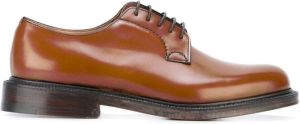 Church's Shannon leather derby shoes Brown
