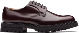 Church's Shannon lug sole derby shoes Red