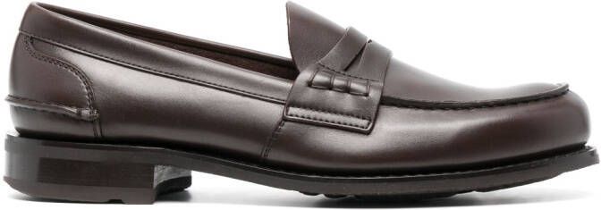 Church's slip-on leather loafers Brown