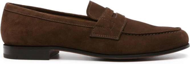 Church's suede penny loafers Brown