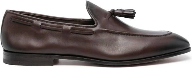 Church's tassel-detail leather loafers Brown