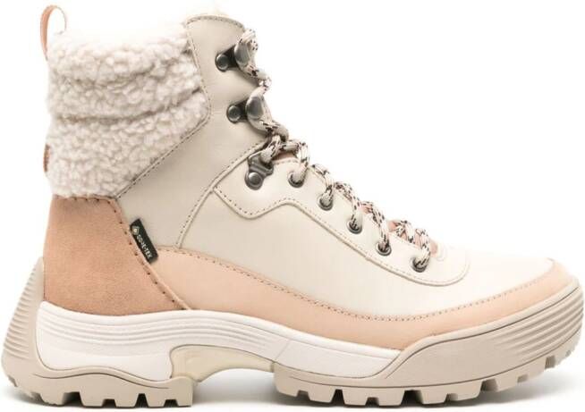 Clarks ATL Hike lace-up leather boots Neutrals