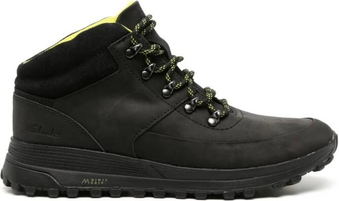 Clarks ATL Trek Mid leather boots Black