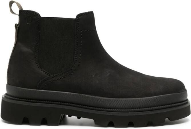 Clarks Badell Top suede ankle boots Black